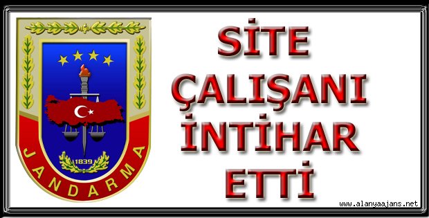 YANGIN MERDİVENİNDE İNTİHAR ETTİ.