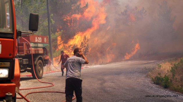 Yangın riski sürüyor