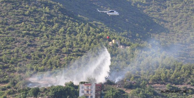 YANGINI HELİKOPTER DESTEĞİ SÖNDÜRDÜ