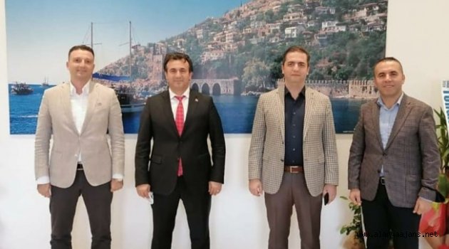 Yeni Müdür Yılmaz’a hayırlı olsun ziyareti