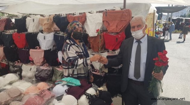Yiğit’ten kadın üyelerine jest