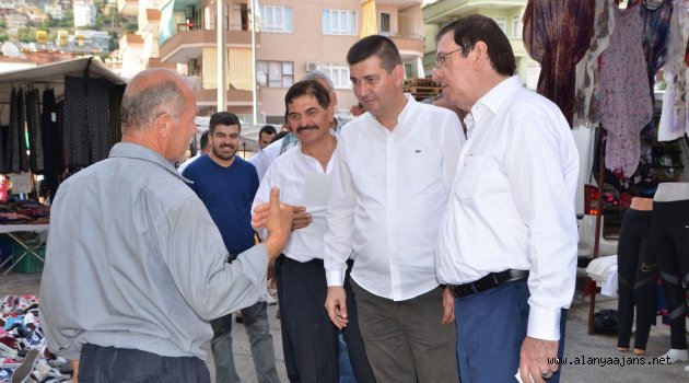 Yıldız esnaf ziyaretine başladı