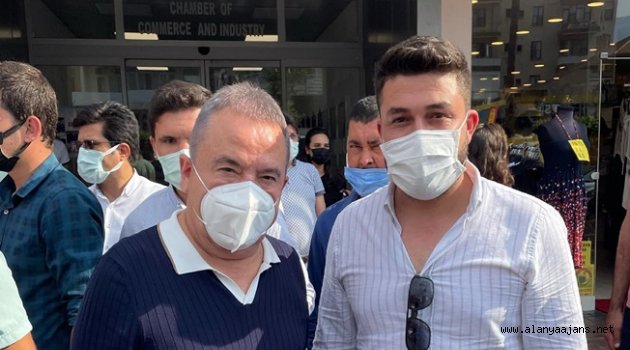 Gürkan Yılmaz, Başkan Böcek'e gençlerin taleplerini iletti