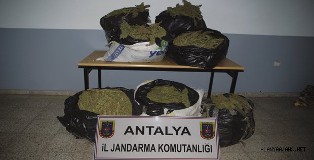 YOLDA 67 KİLO ESRAR BULUNDU