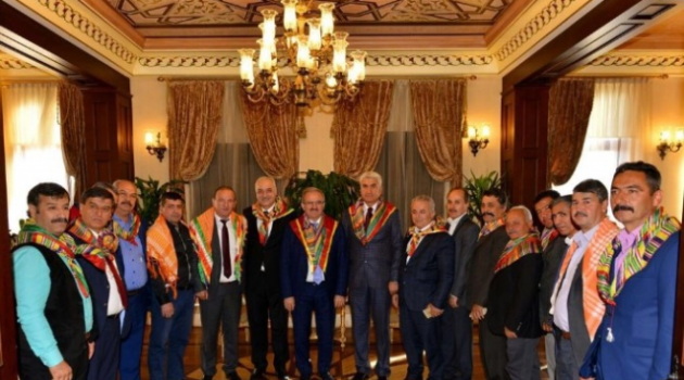 Yörüklerden Antalya Protokolüne Ziyaret