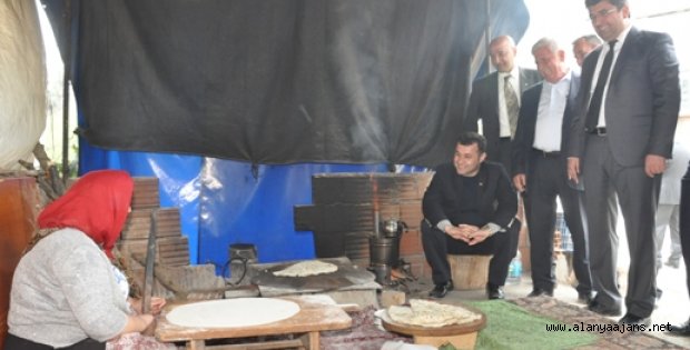 YÜCEL OBA ESNAFINI ZİYARET ETTİ