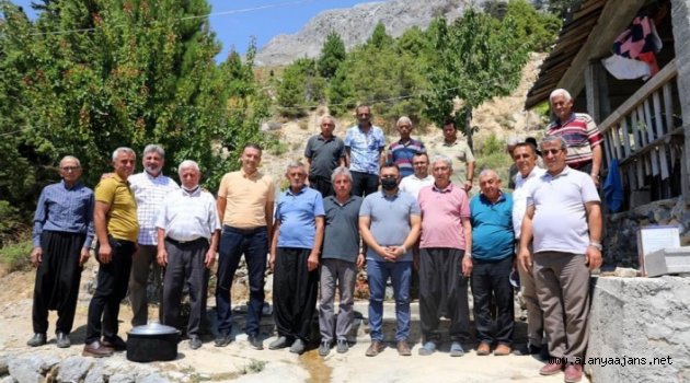 Yücel yaylalarda ziyaret turunda