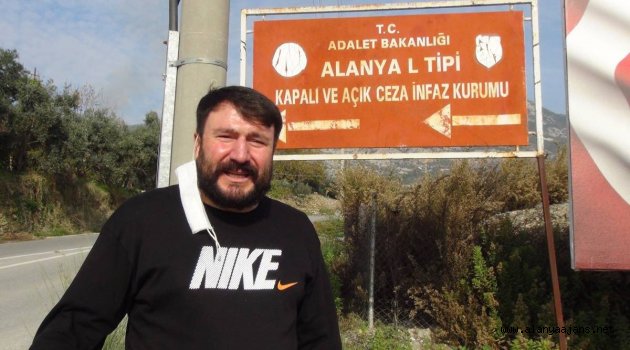 Zavadanak Bekir, Alanya'da cezaevinden tahliye oldu