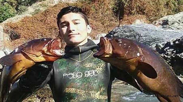 Zıpkınla balık avlamak için dalan genç boğularak öldü